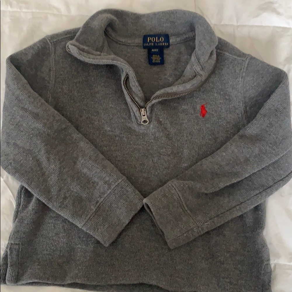 Boys Polo Ralph Lauren 1/2 Zip Pullover 4T